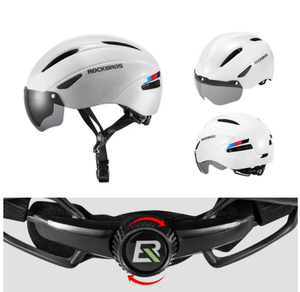 Shinmax Casque de Vélo Adulte avec Peak Intégré - Léger et Aéré, Réglable pour VTT, Vélo de Ville, Route et E-Trottinette Shinmax Casque de Vélo Adulte avec Peak Intégré - Léger et Aéré, Réglable pour VTT, Vélo de Ville, Route et E-Trottinette