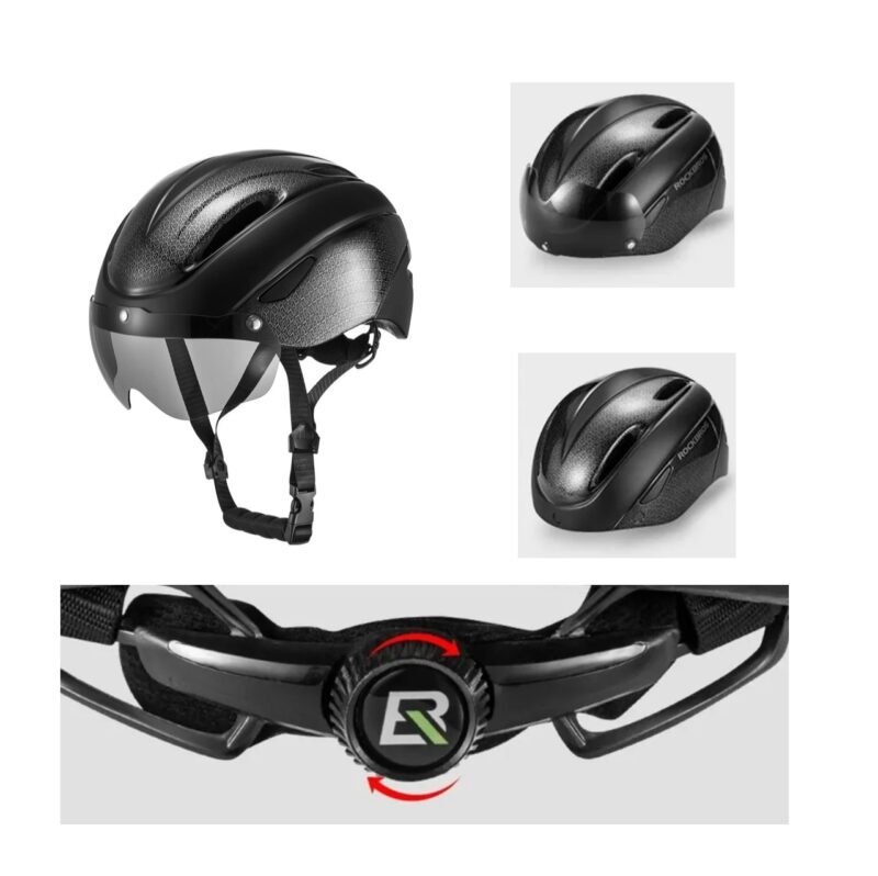 casque velo urbain visiere retractable