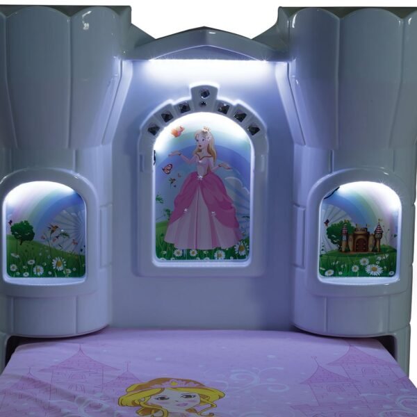 lit princesse blanc pour fille cadeau pas cher