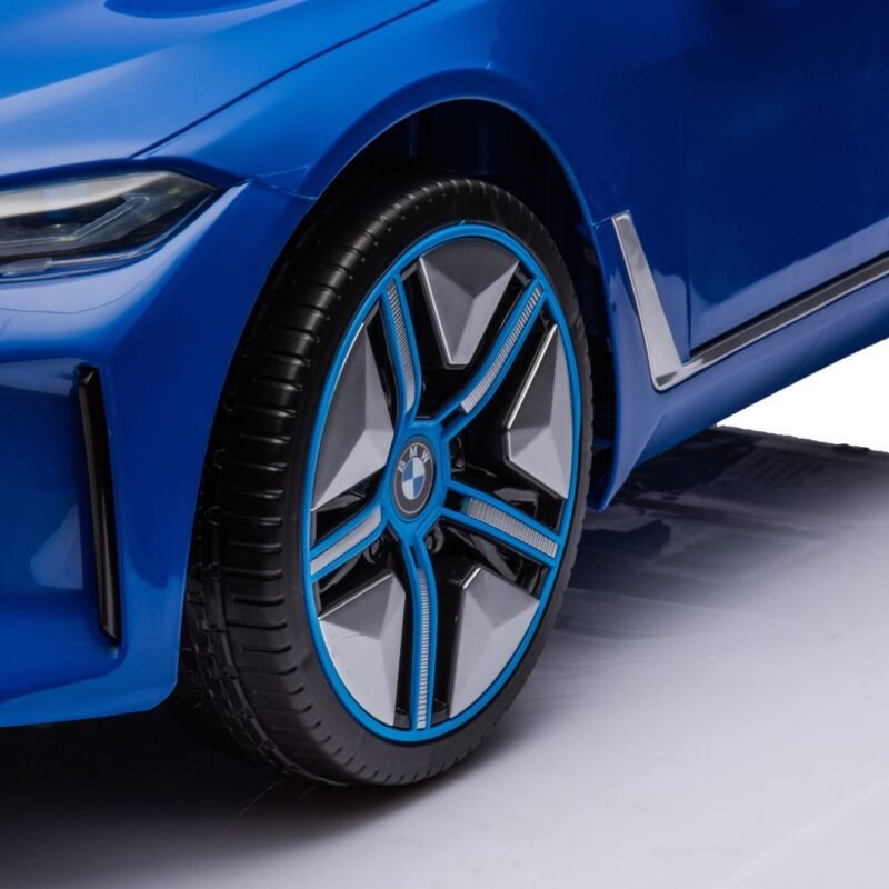 voiture electrique enfant bmw i4 6 ans bleu