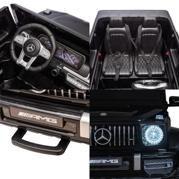 mercedes benz g63 amg 2 places voiture electrique led musique