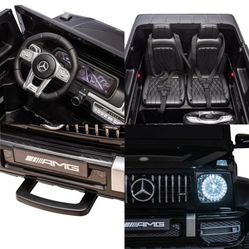 mercedes benz g63 amg 2 places voiture electrique led musique