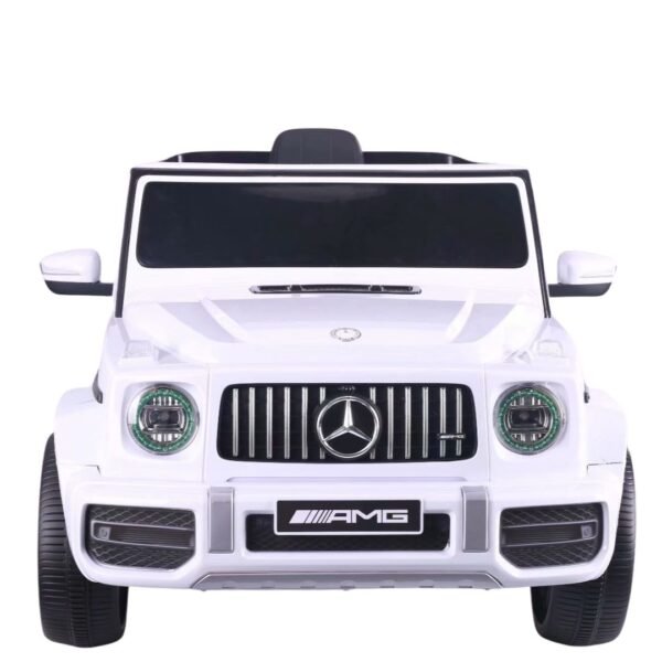 mercedes g63 amg blanche voiture electrique luxe enfant