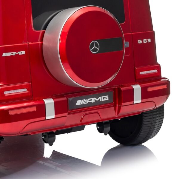 mercedes g63 rouge voiture electrique 2 places