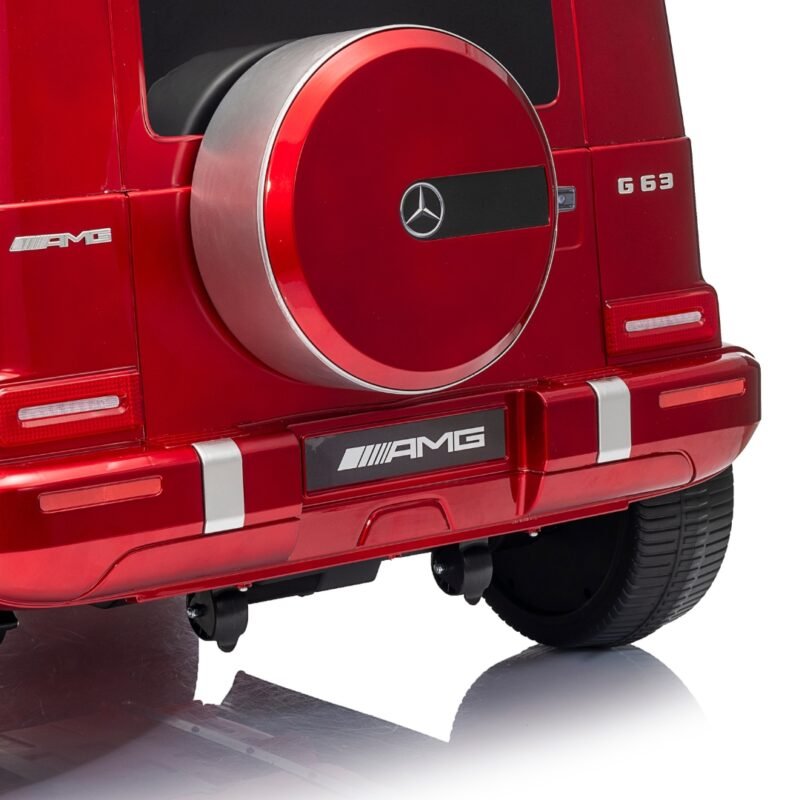mercedes g63 rouge voiture electrique 2 places