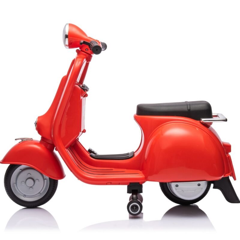 vespa 150 vl 1t rouge scooter enfant 12v