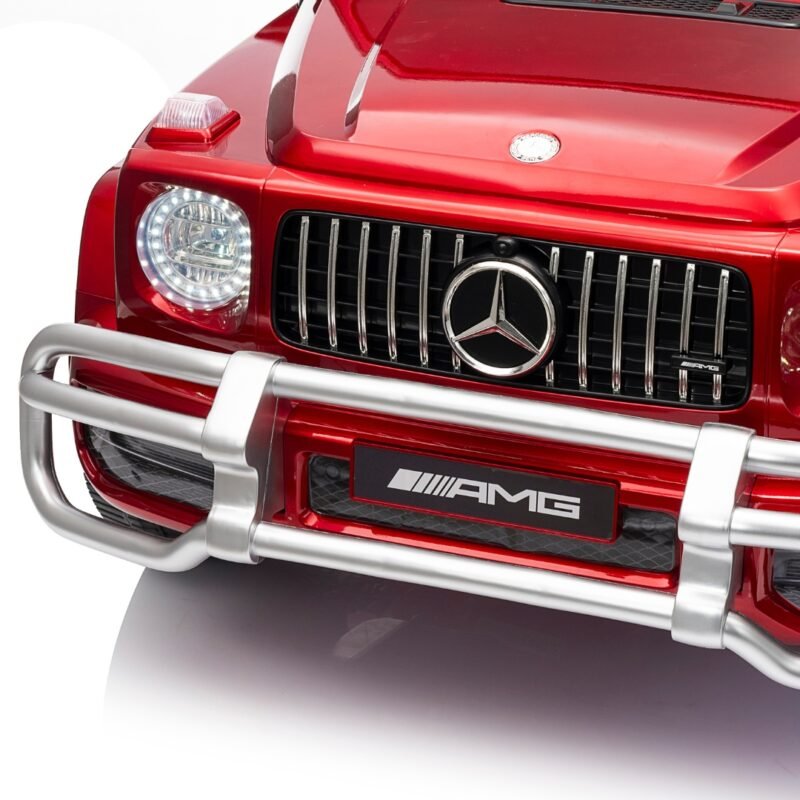 voiture electrique 2 places mercedes g63 rouge