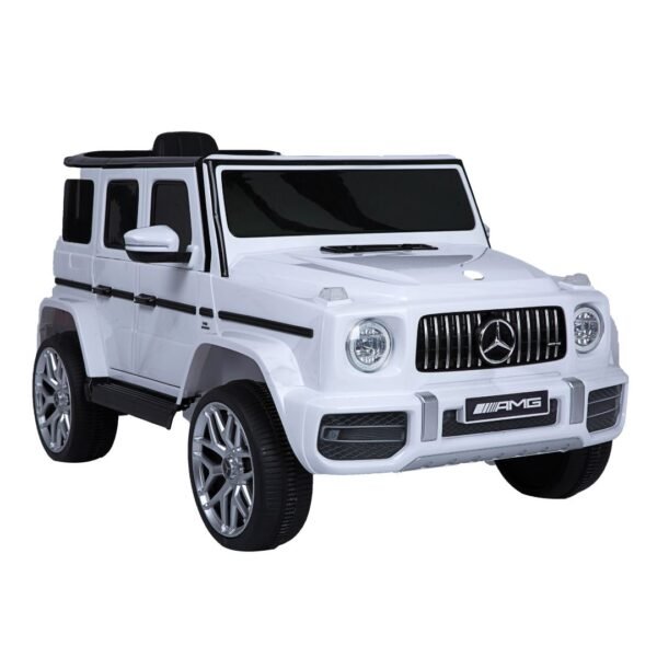 voiture electrique enfant mercedes benz g63 amg blanche