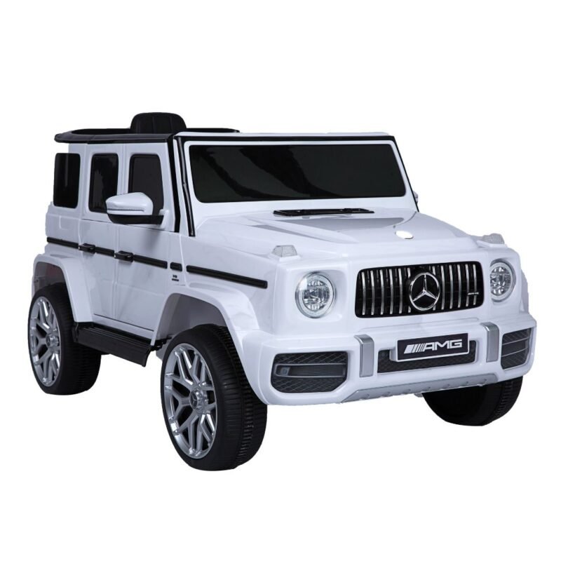 voiture electrique enfant mercedes benz g63 amg blanche
