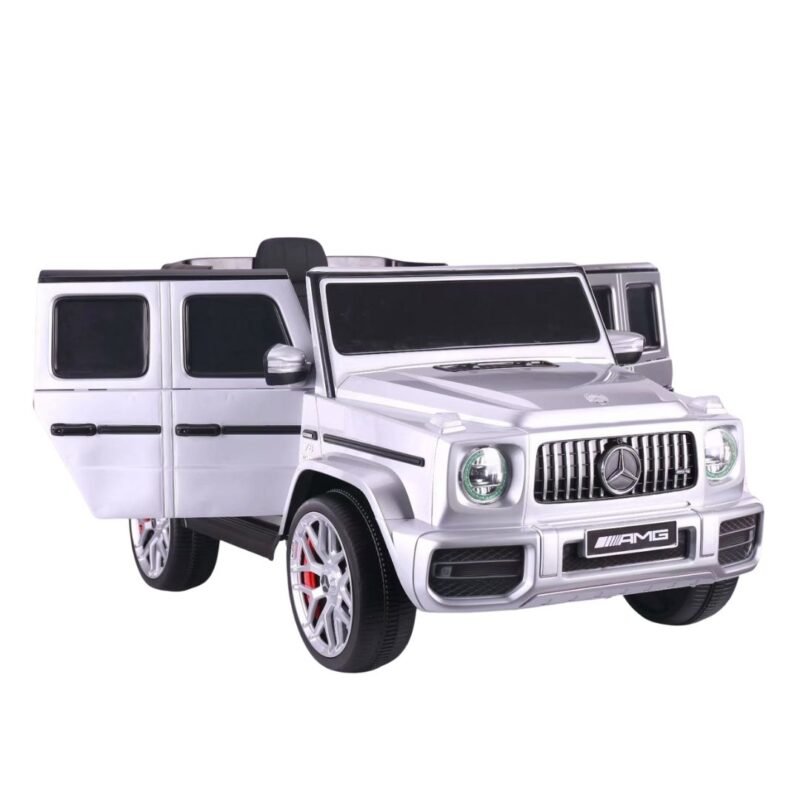voiture electrique mercedes benz g63 amg blanche 3 6 ans