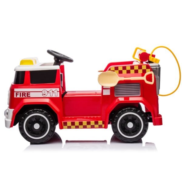 camion enfant electrique pompier 911 pro design realiste