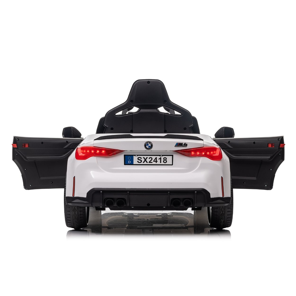 voiture electrique enfant 1 place bmw interieur volant