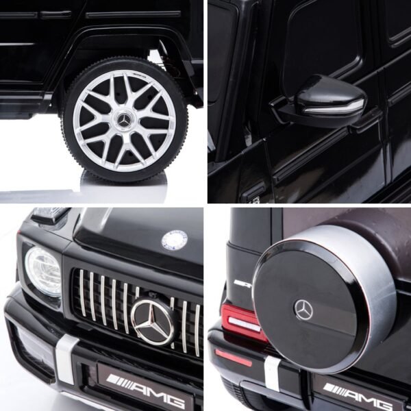 voiture electrique mercedes g63 enfant interieur volant