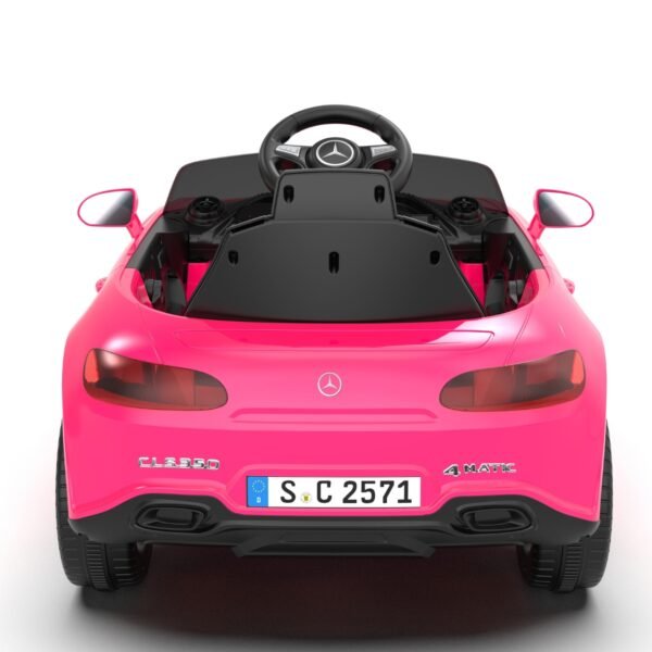 voiture enfant electrique mercedes rose design luxe
