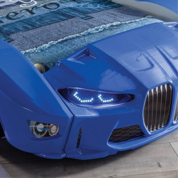 lit voiture 90x190 bmw style bleu